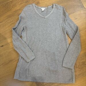 J. Jill Gray V-Neck Blouse